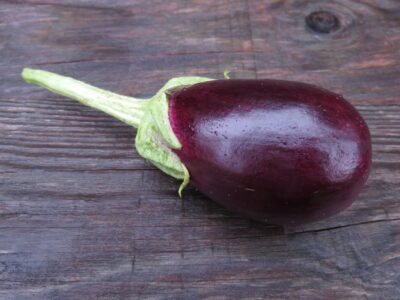 AntepD Antep Dolmalik eggplant photographed on wooden surface