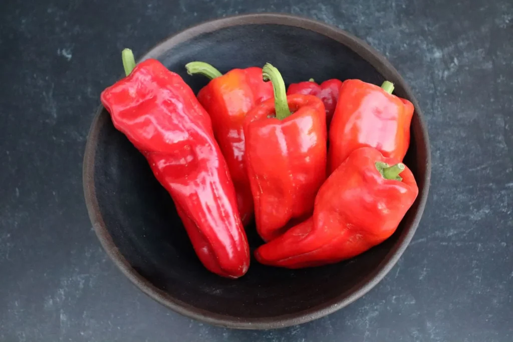 Isot red hot peppers in a bowl