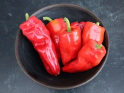 Isot red hot peppers in a bowl